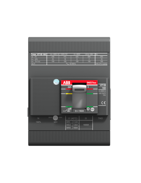 XT1N 160 TMD 25-450 4p F F wyłącznik kompaktowy