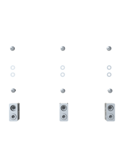 KIT FC CuAl 2x120...240mm2 XT6 3szt zestaw zacisków