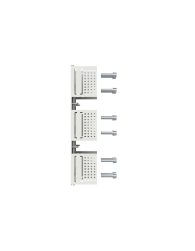 KIT EF FP XT6 3szt zestaw zacisków