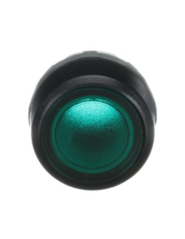 MP1-11G przycisk podświetlany kryty monostabilny zielony