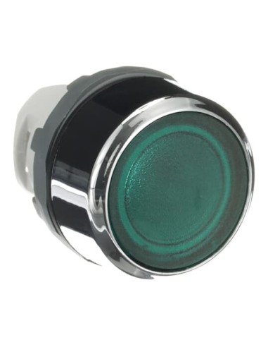 MP1-21G przycisk podświetlany kryty monostabilny zielony