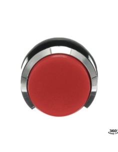 MP3-30R przycisk wypukły monostabilny czerwony
