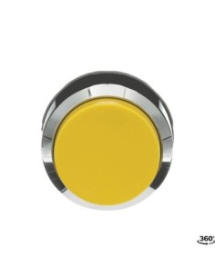 MP3-30Y przycisk wypukły monostabilny żółty