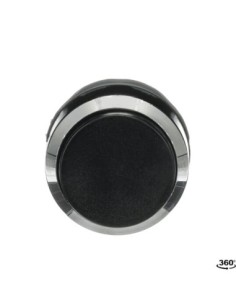 MP3-30B przycisk wypukły monostabilny czarny
