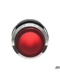 MP3-31R przycisk wypukły monostabilny podświetlany czerwony