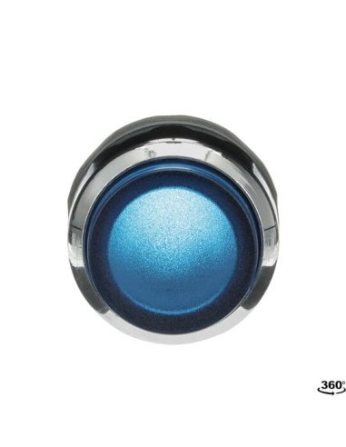 MP3-31L przycisk wypukły monostabilny podświetlany niebieski