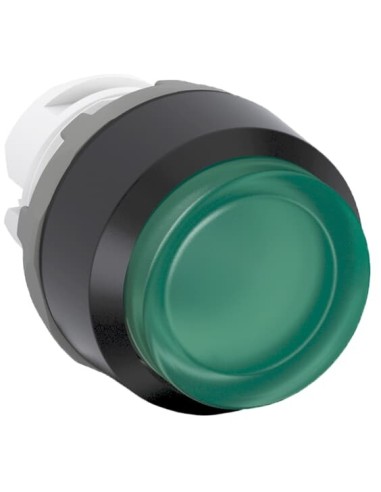 MP4-11G przycisk wypukły bistabilny zielony podświetlany