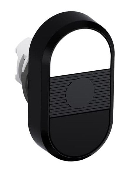 MPD5-11B przycisk podwójny niepodświetlany bez tekstu czarne pole