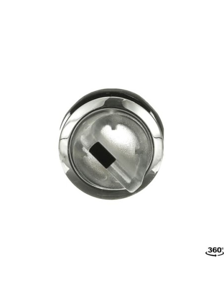 M2SS2-31C przełącznik obrotowy 2-pozycyjny przezroczysty