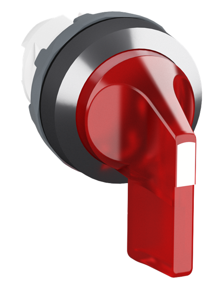 M2SS4-21R przełącznik obrotowy 2-pozycyjny czerwony