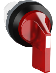 M2SS6-11R przełącznik obrotowy 2-pozycyjny czerwony