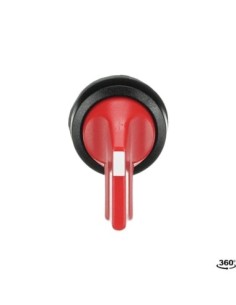 M3SS4-10R przełącznik obrotowy 3-pozycyjny czerwony