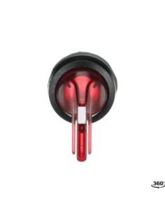 M3SS4-11R przełącznik obrotowy 3-pozycyjny czerwony