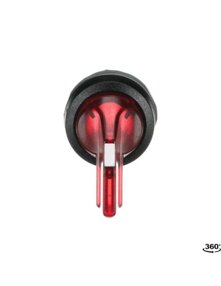 M3SS4-11R przełącznik obrotowy 3-pozycyjny czerwony