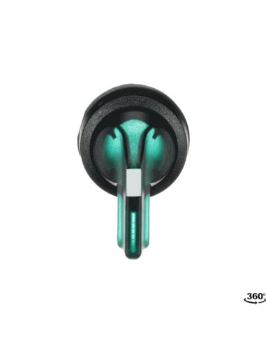 M3SS4-11G przełącznik obrotowy 3-pozycyjny zielony