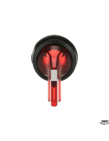 M3SS5-11R przełącznik obrotowy 3-pozycyjny czerwony