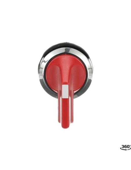 M3SS5-30R przełącznik obrotowy 3-pozycyjny czerwony