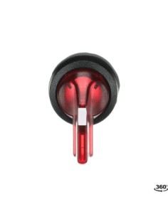 M3SS6-11R przełącznik obrotowy 3-pozycyjny czerwony