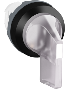 M3SS6-11C przełącznik obrotowy 3-pozycyjny przezroczysty