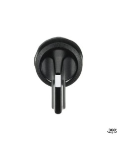 M3SS8-10B przełącznik obrotowy 3-pozycyjny czarny