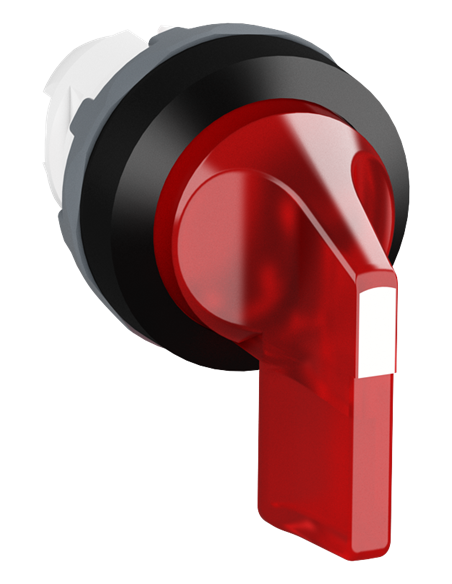M3SS8-11R przełącznik obrotowy 3-pozycyjny czerwony