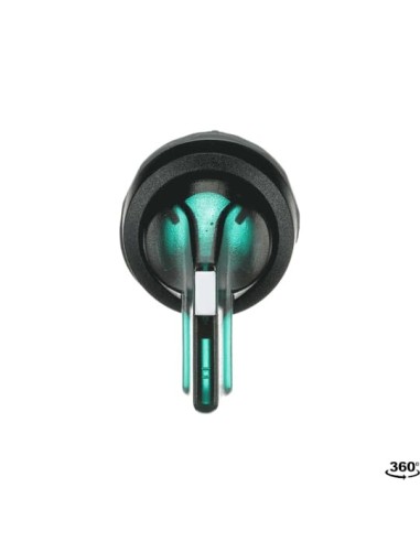 M3SS8-11G przełącznik obrotowy 3-pozycyjny zielony