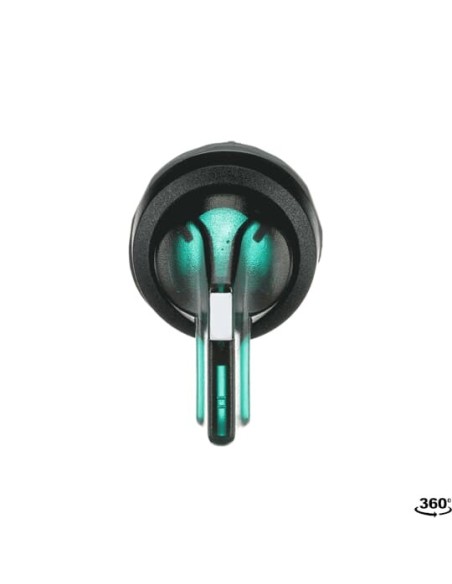 M3SS8-11G przełącznik obrotowy 3-pozycyjny zielony