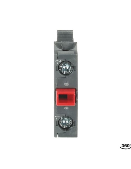 MCB-01BG blok styków 1NC styki złocone odwrotne