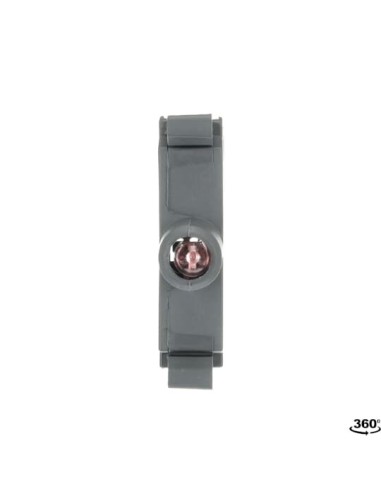 MLBL-02R blok oświetleniowy czerwony 48V AC   DC zintegrowany LED czerwony