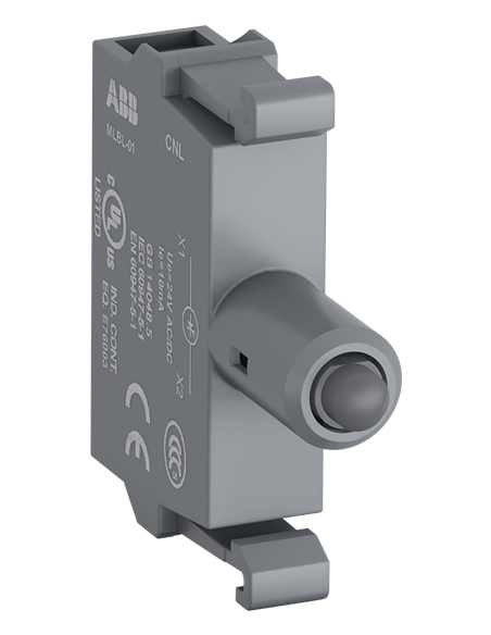 MLBL-02L blok oświetleniowy niebieski 48V AC   DC zintegrowany LED