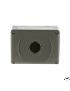 MEP1-0 obudowa 1 otwór szara - seria modułowa