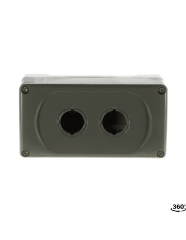 MEP2-0 obudowa 2-otw. szara