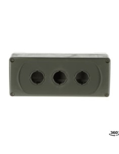 MEP3-0 obudowa 3-otwory szara