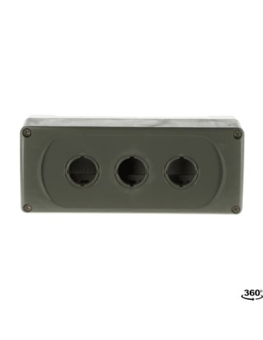 MEP3-0 obudowa 3-otwory szara