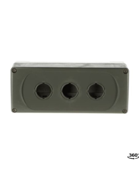 MEP3-0 obudowa 3-otwory szara