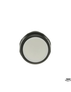 CP1-10W-20 przycisk monostabilny wklęsły 2NO biały