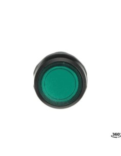 CP1-12G-10 przycisk monostabilny wklęsły 1NO zielony