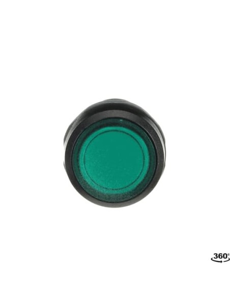 CP1-12G-10 przycisk monostabilny wklęsły 1NO zielony