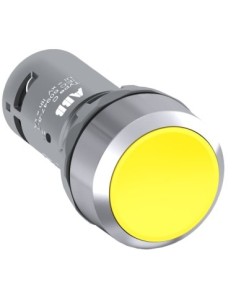 CP1-30Y-10 przycisk monostabilny wklęsły 1NO żółty