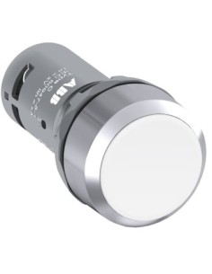 CP1-30W-20 przycisk monostabilny wklęsły 2NO biały