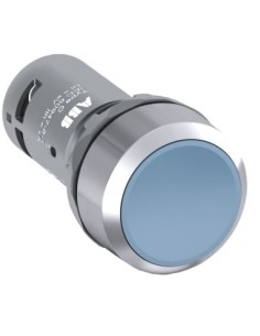 CP1-30L-11 przycisk monostabilny wklęsły 1NO1NC niebieski