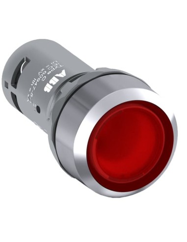 Przycisk podświetlany czerwony