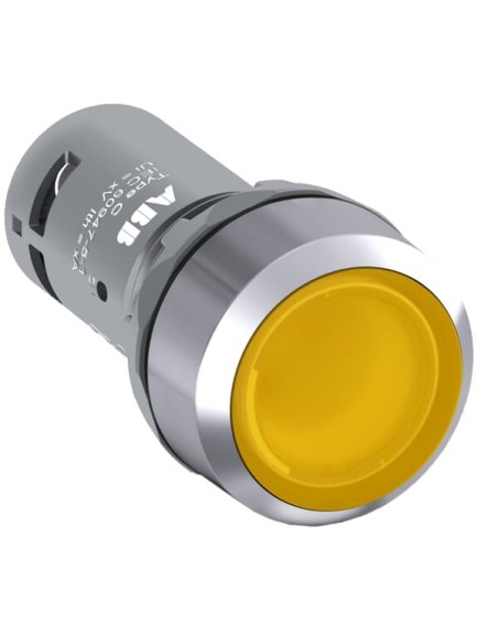 Przycisk podświetlany żółty