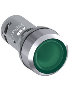 Przycisk podświetlany zielony