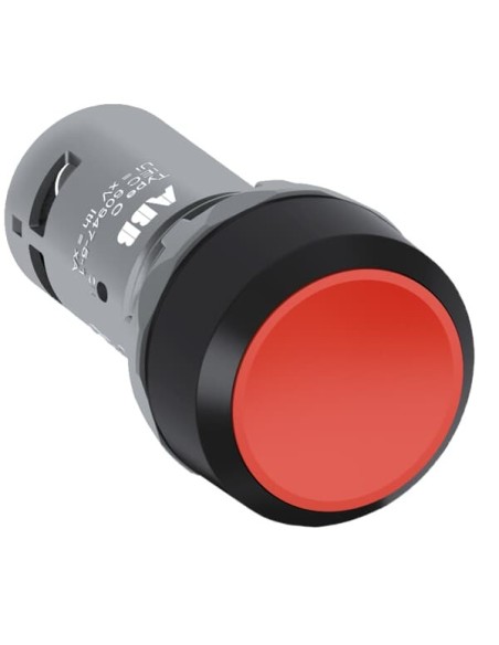 CP2-10R-10 przycisk bistabilny wklęsły 1NO czerwony