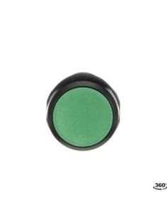 CP2-10G-11 przycisk bistabilny wklęsły 1NO1NC zielony