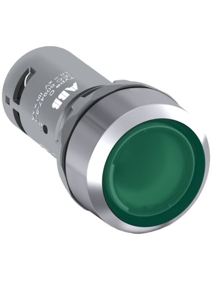 Przycisk podświetlany zielony