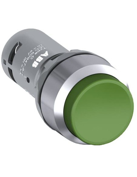 CP3-30G-11 przycisk wypukły monostabilny 1NO1NC zielony