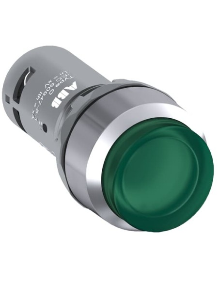 Przycisk podświetlany zielony