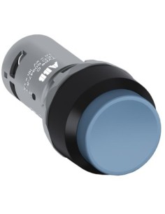 CP4-10L-11 przycisk wypukły bistabilny 1NO1NC niebieski